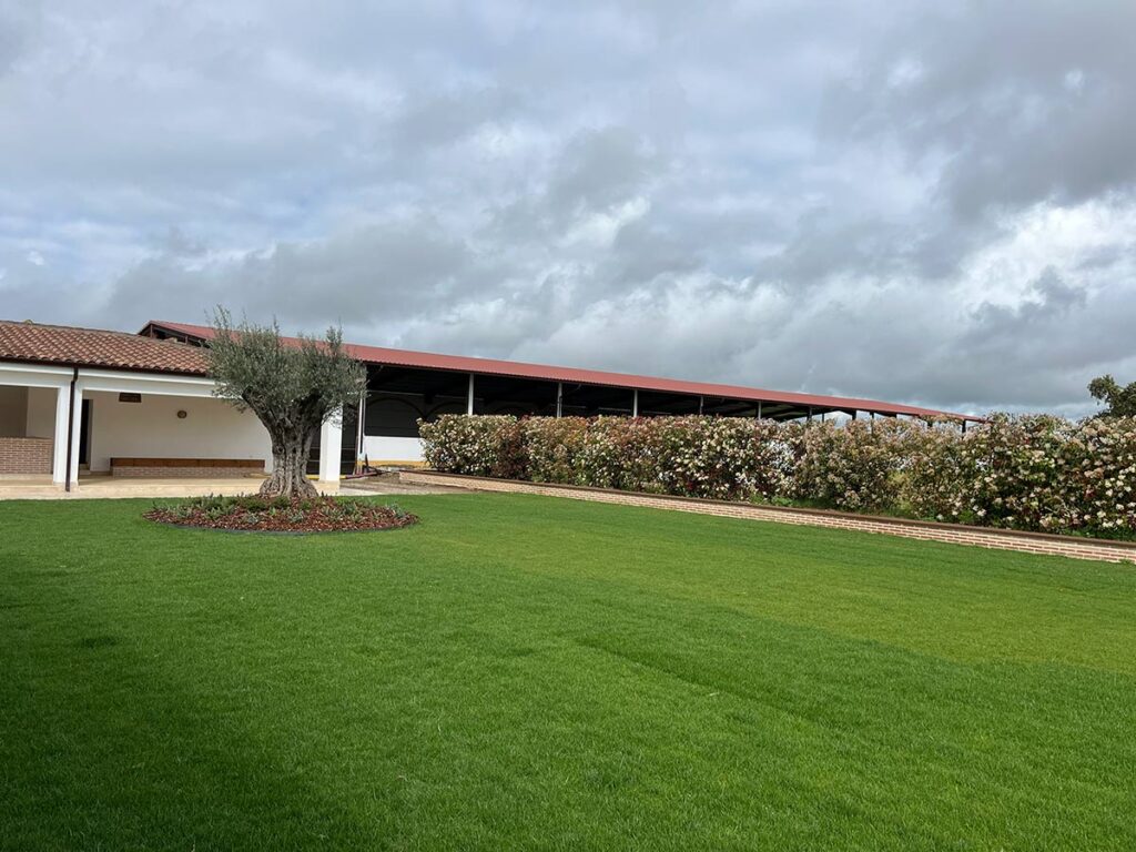 jardin en oropesa finca