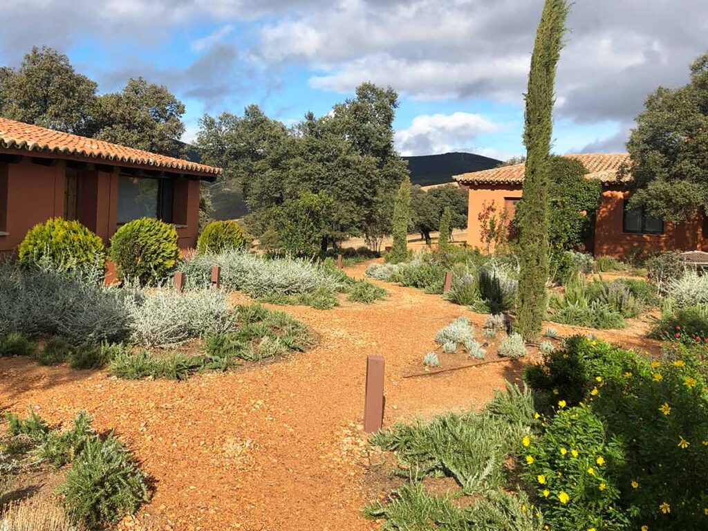 jardines en casa de campo finca ciudad real