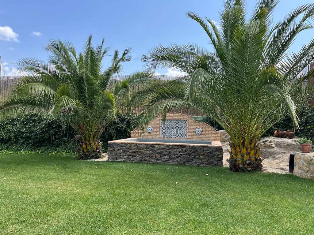 jardines en chalets sierra de san vicente